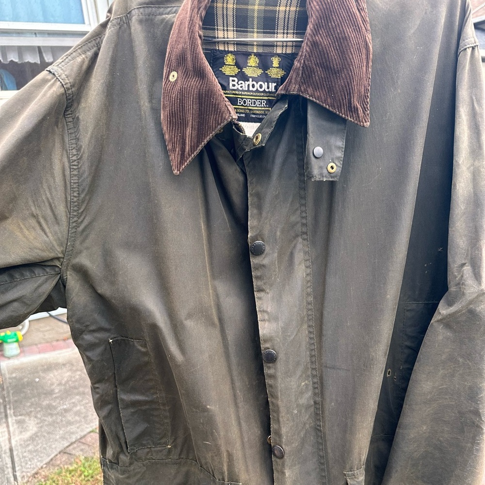 Vintage Barbour Men's Border Jacket